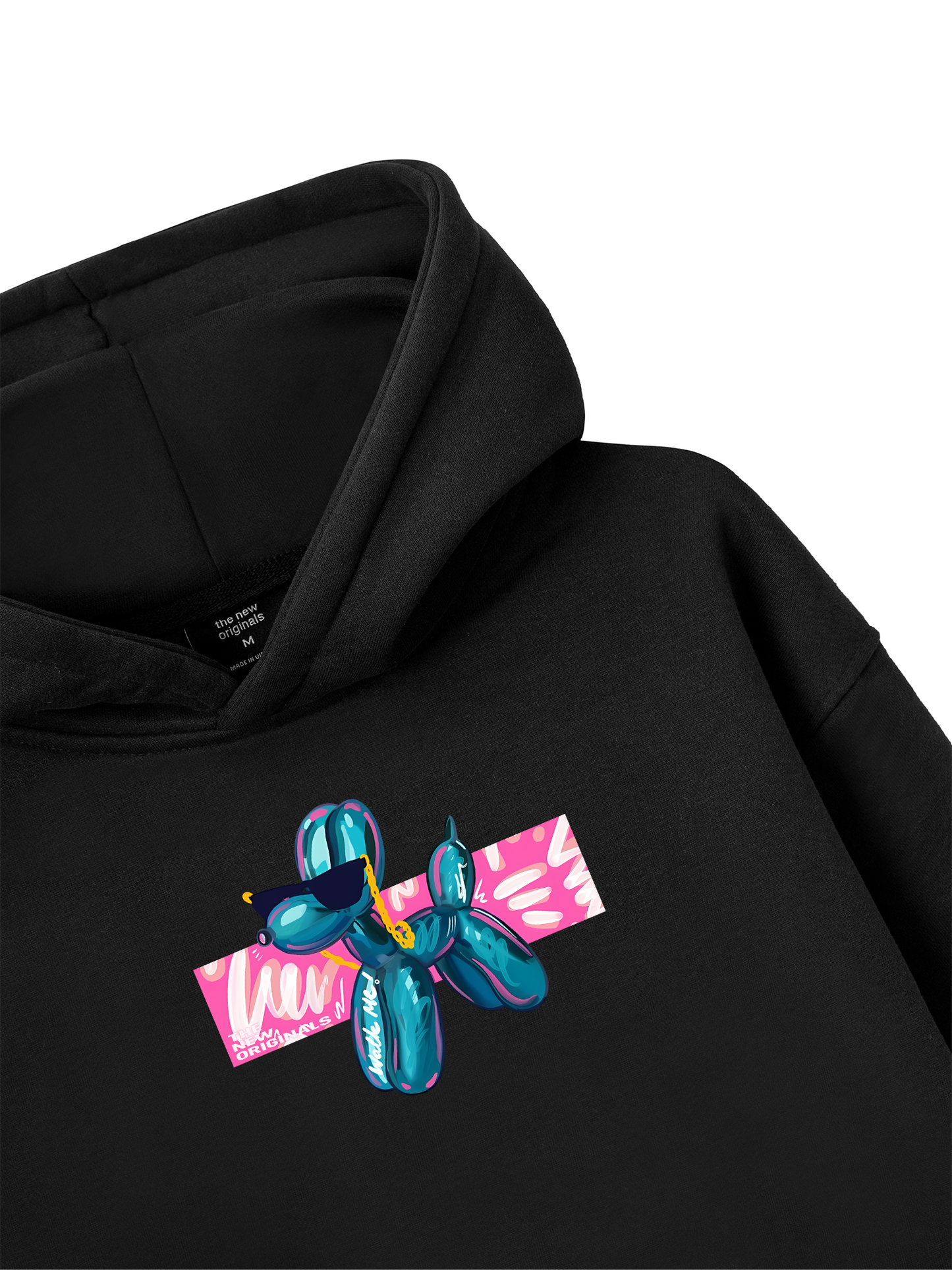 Balloon Dog Walk Me Hoodie