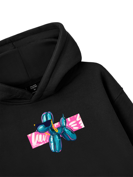 Balloon Dog Walk Me Hoodie