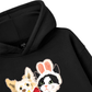 Animal Mood Bestie Puppy And Meow Hoodie