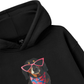 Animal Pink Glasses Hoodie