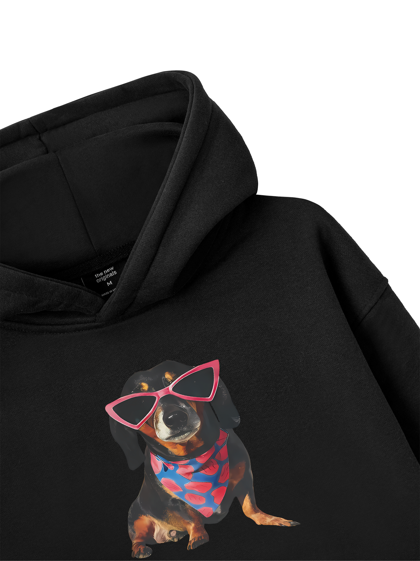 Animal Pink Glasses Hoodie