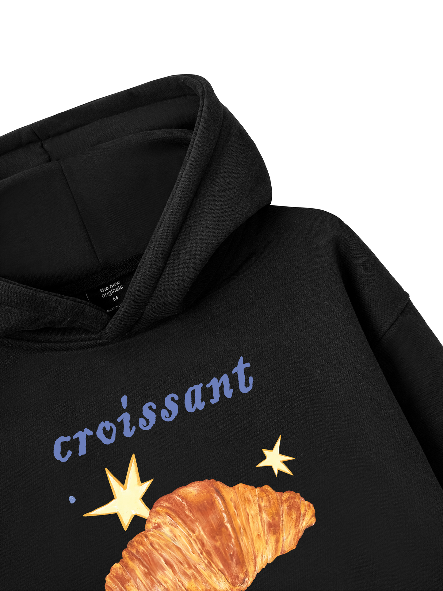 Áo Hoodie Nỉ Bông Croissant