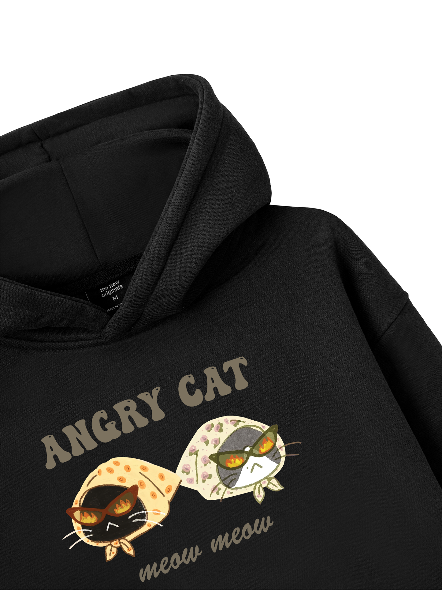 Angry Cat Hoodie