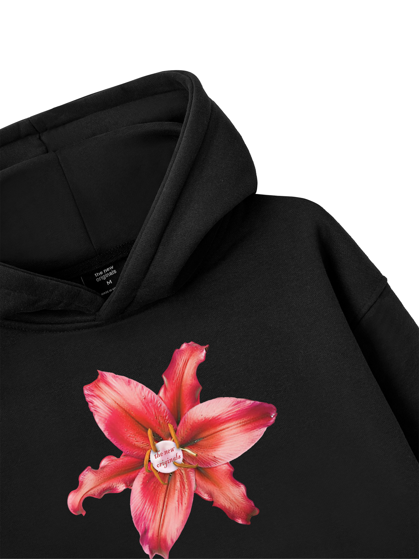 Pearl Lily Flower Hoodie