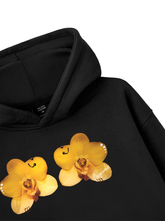 Flower Piercing Art Hoodie
