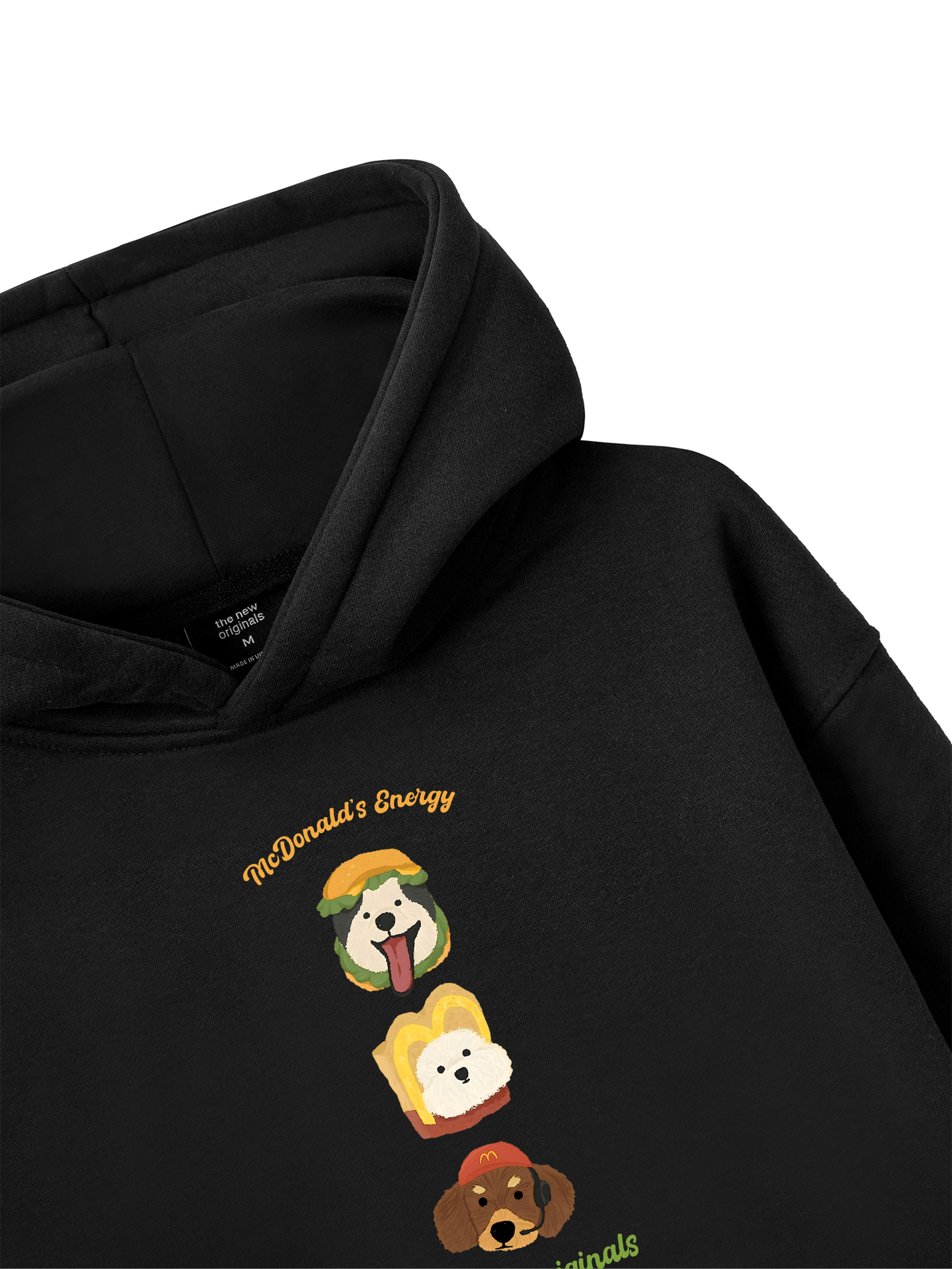Áo Hoodie Nỉ Bông McDonal Energy