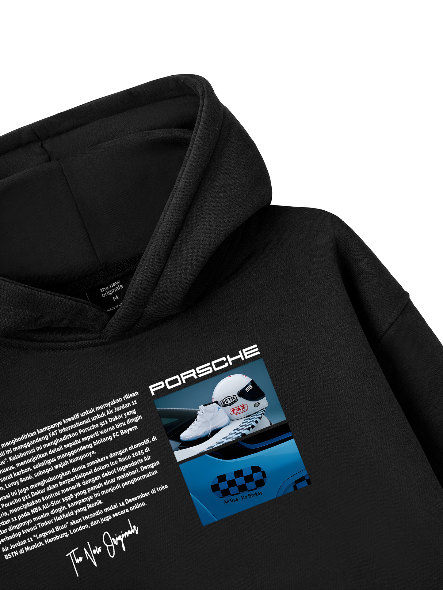 CAR Porsche 911 Blue Legend Hoodie