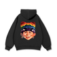 Bad Boy & Rainbow Crochet Hat Hoodie