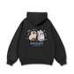 Áo Hoodie Nỉ Bông Angry Luv Cat Couple