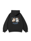 Áo Hoodie Nỉ Bông Angry Luv Cat Couple