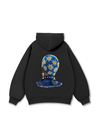 Blue Daisy Hairstyle Hoodie