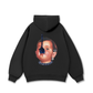 Funny spoon-covered face boy Hoodie