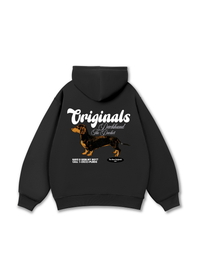 Retro Dachshund Hoodie
