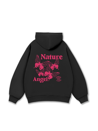 Pink Nature Angel Hoodie