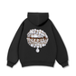 Art Pearl Lip Black Hoodie