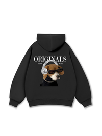 Animal Mood Cool Music Dog Hoodie