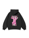 Áo Hoodie Nỉ Bông Pink Fuzzy Font Rabbit