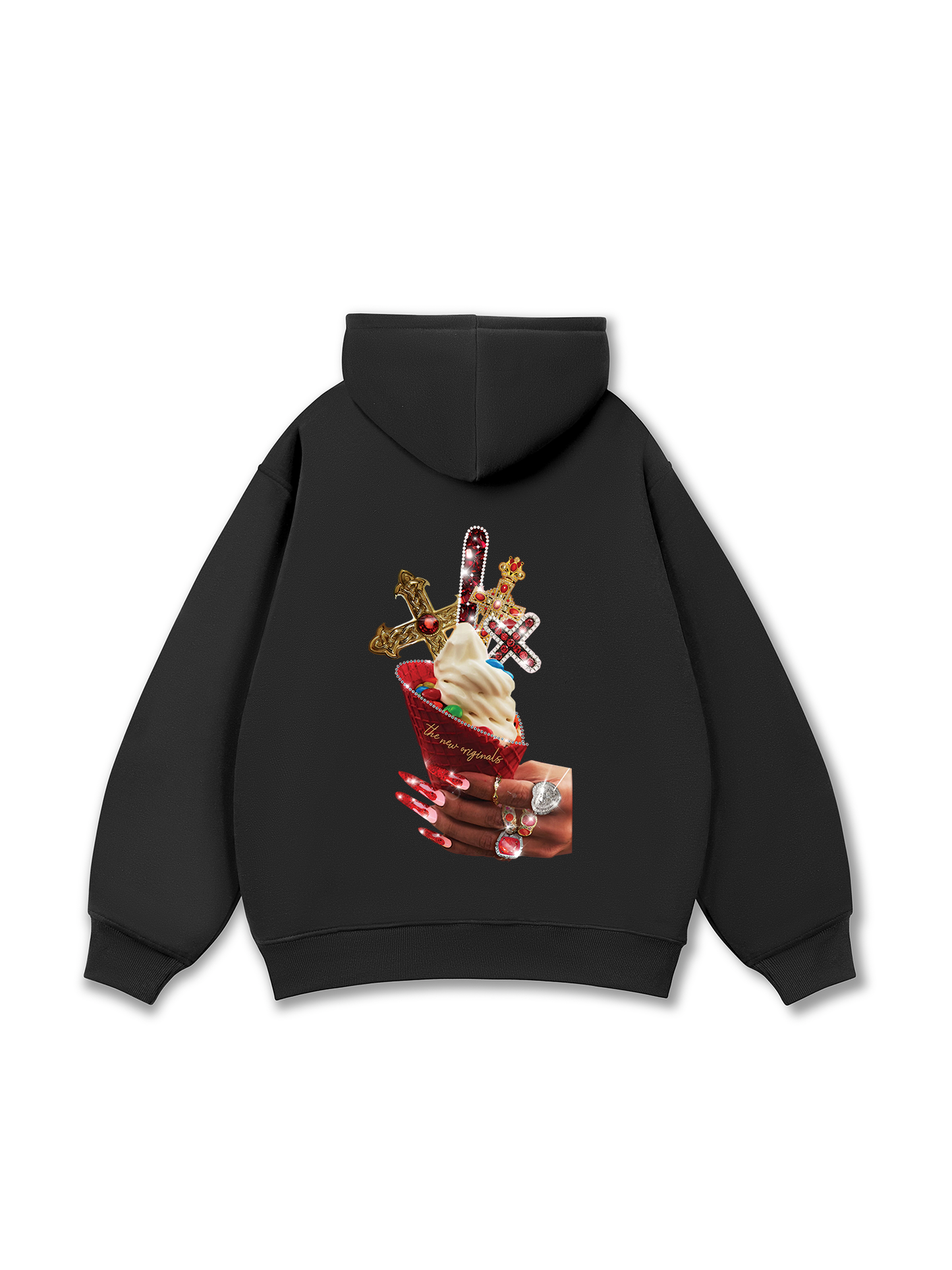 Gem Cross Ice Cream Hoodie