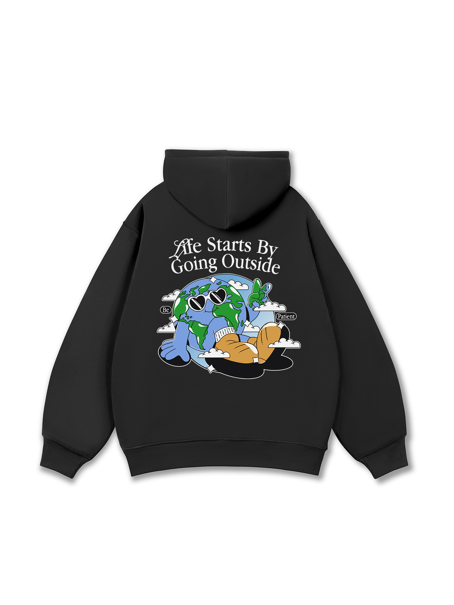 Life Starts By Going Outside Hoodie