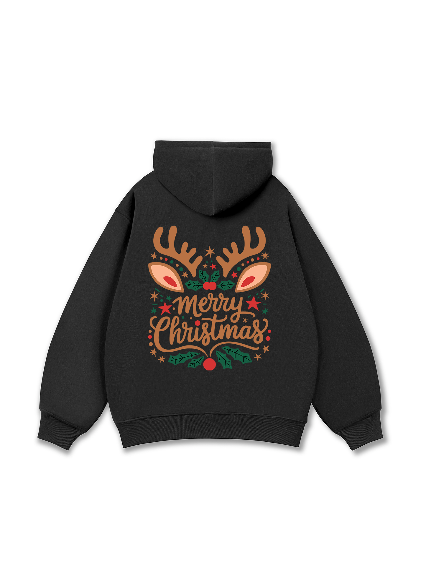 Holly Reindeer Hoodie
