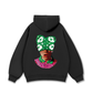 Summer Dopamine Kitty Cap Pink Gradient Hoodie