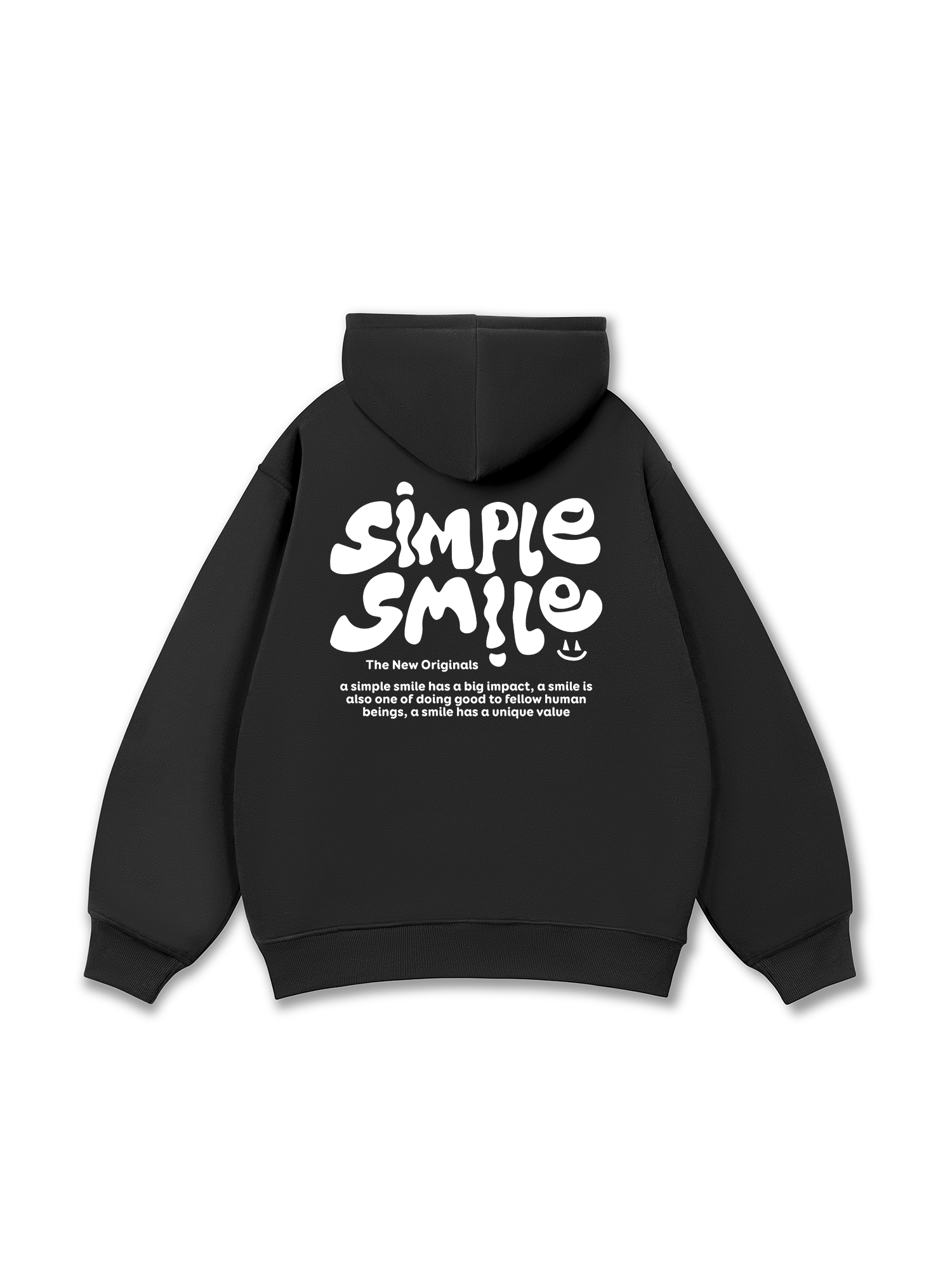 Be Bold Simple Smile Hoodie