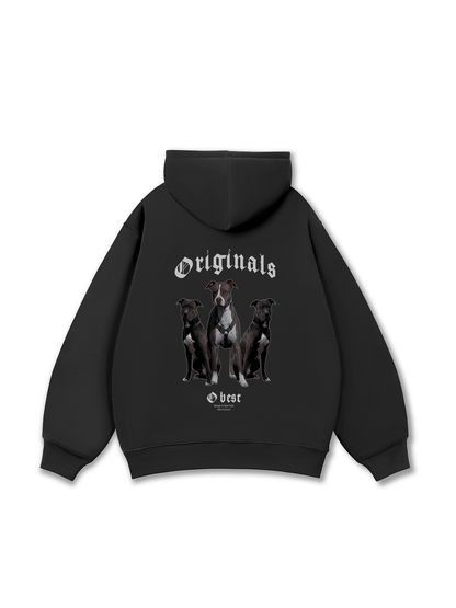 Animal Mood PitBull Dog Hoodie