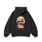 Colorful Plush Doll Head Cover Cartoon girl Hoodie