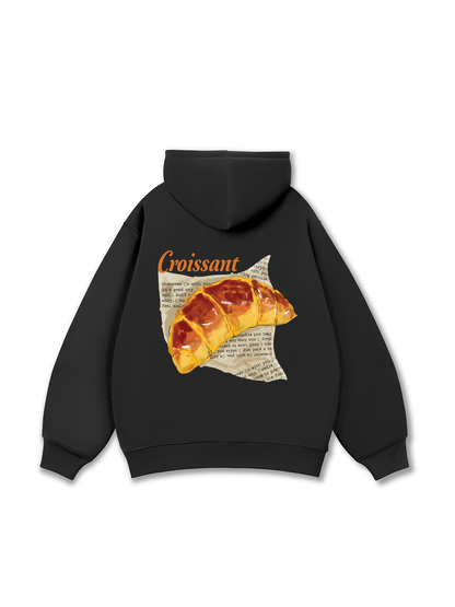 Áo Hoodie Nỉ Bông Croissant