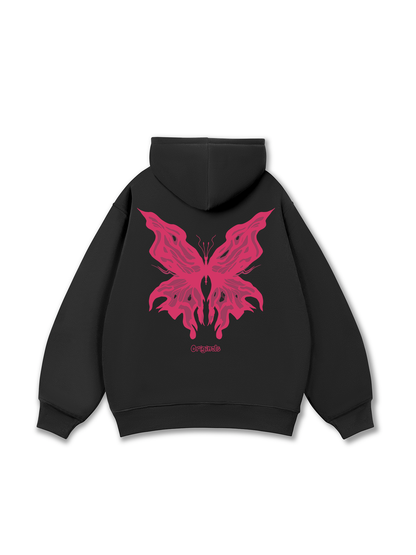 Pink Butterfly Hoodie