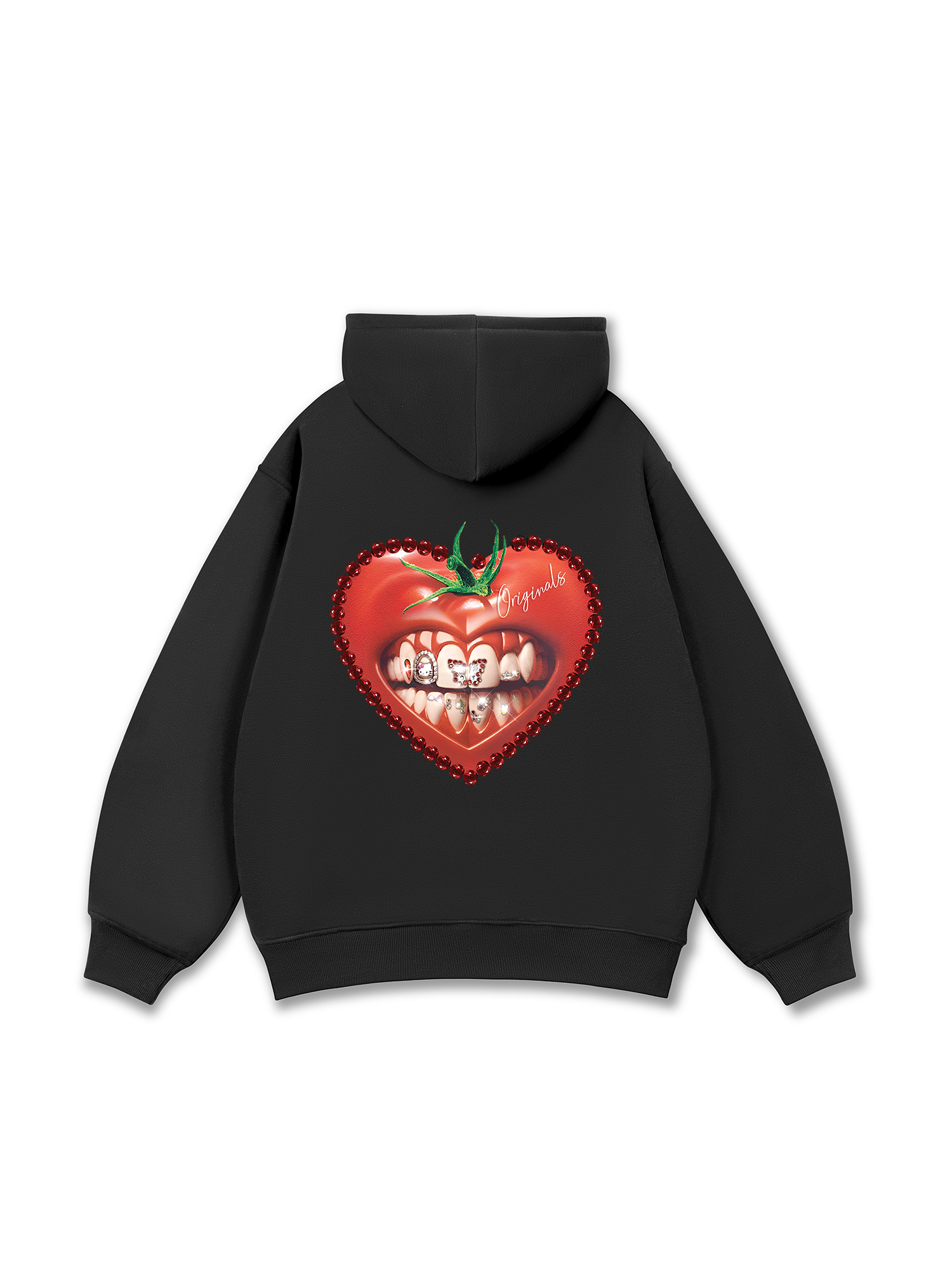Love Tomato Art Grills Hoodie