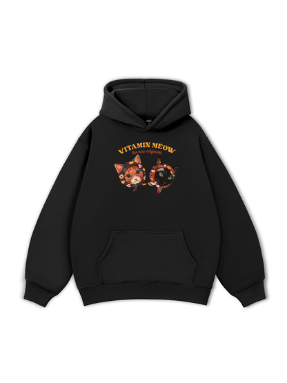 Áo Hoodie Nỉ Bông Vitamin Meow