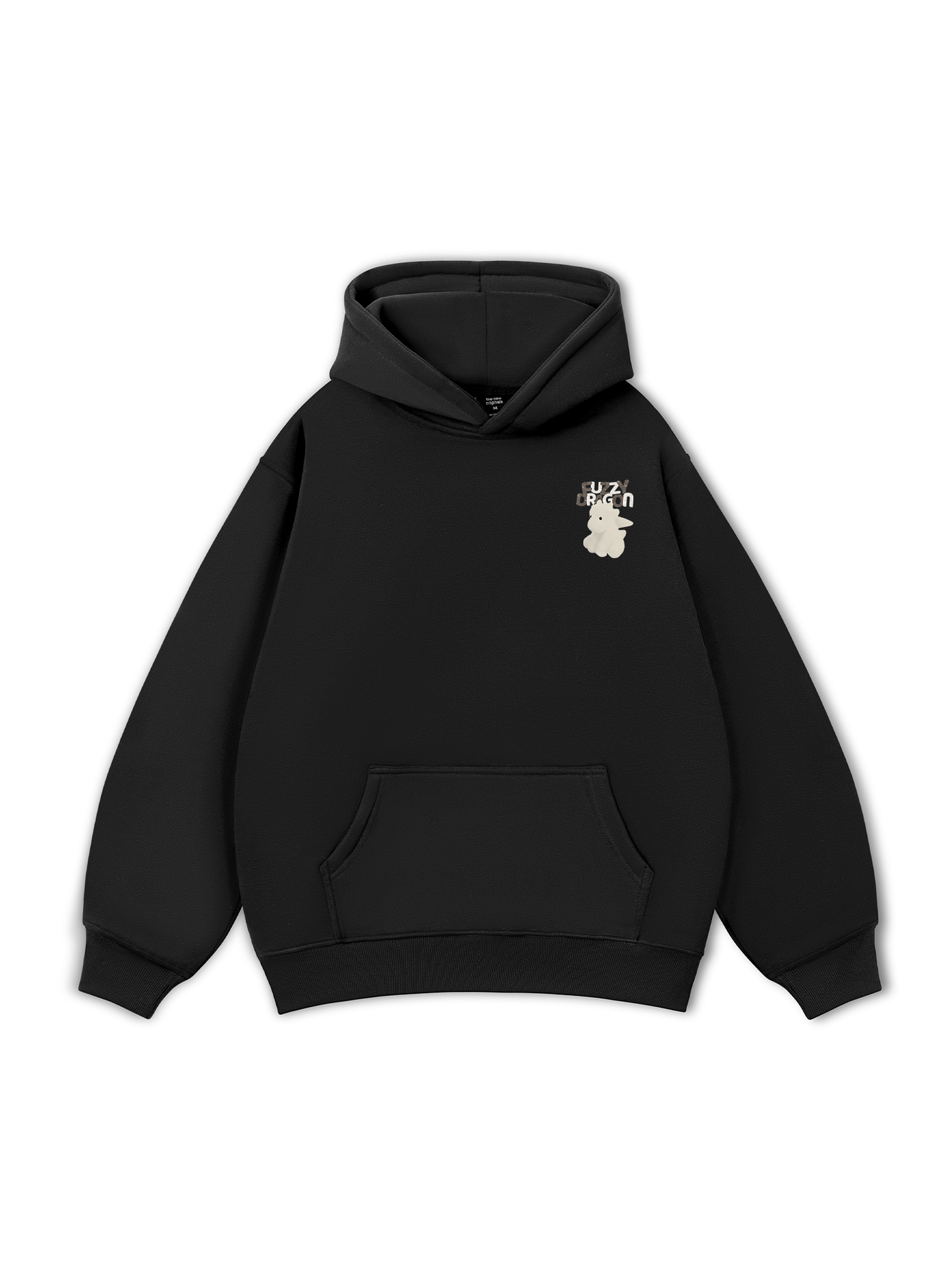 Áo Hoodie Nỉ Bông Fuzzy Font Dragon