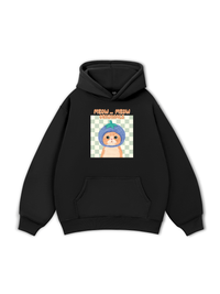 Áo Hoodie Nỉ Bông Animal Meow