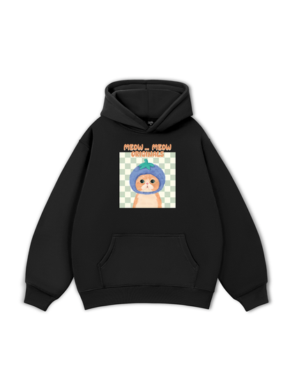 Áo Hoodie Nỉ Bông Animal Meow