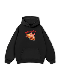 Áo Hoodie Nỉ Bông Sweet Pastry Red Bơ Croissant