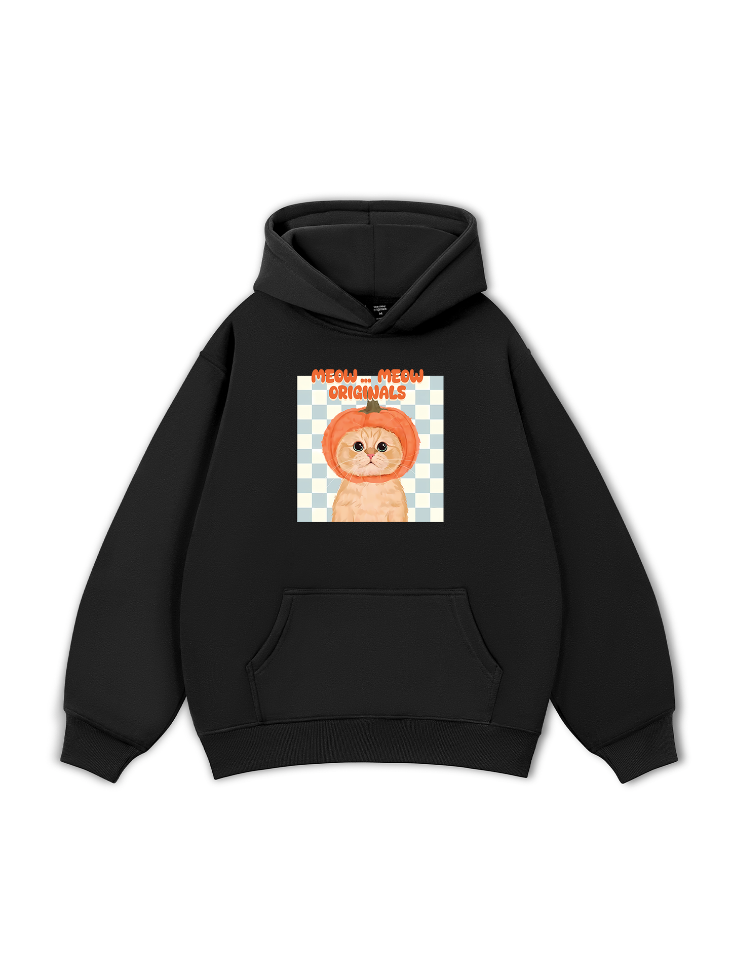 Animal Meow Pumpkin Hoodie