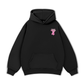 Áo Hoodie Nỉ Bông Pink Fuzzy Font Rabbit