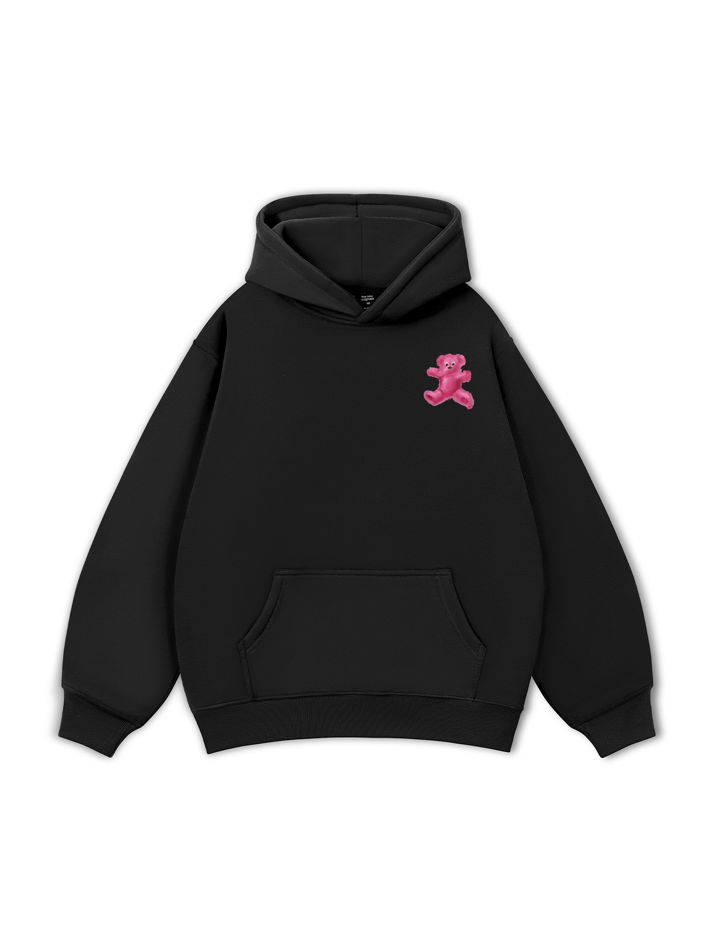 Crayon Three Bear Artwork Hoodie
