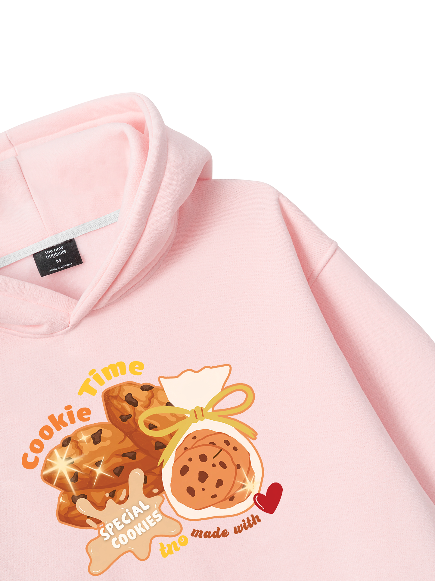 Áo Hoodie Nỉ Bông Cookie Time