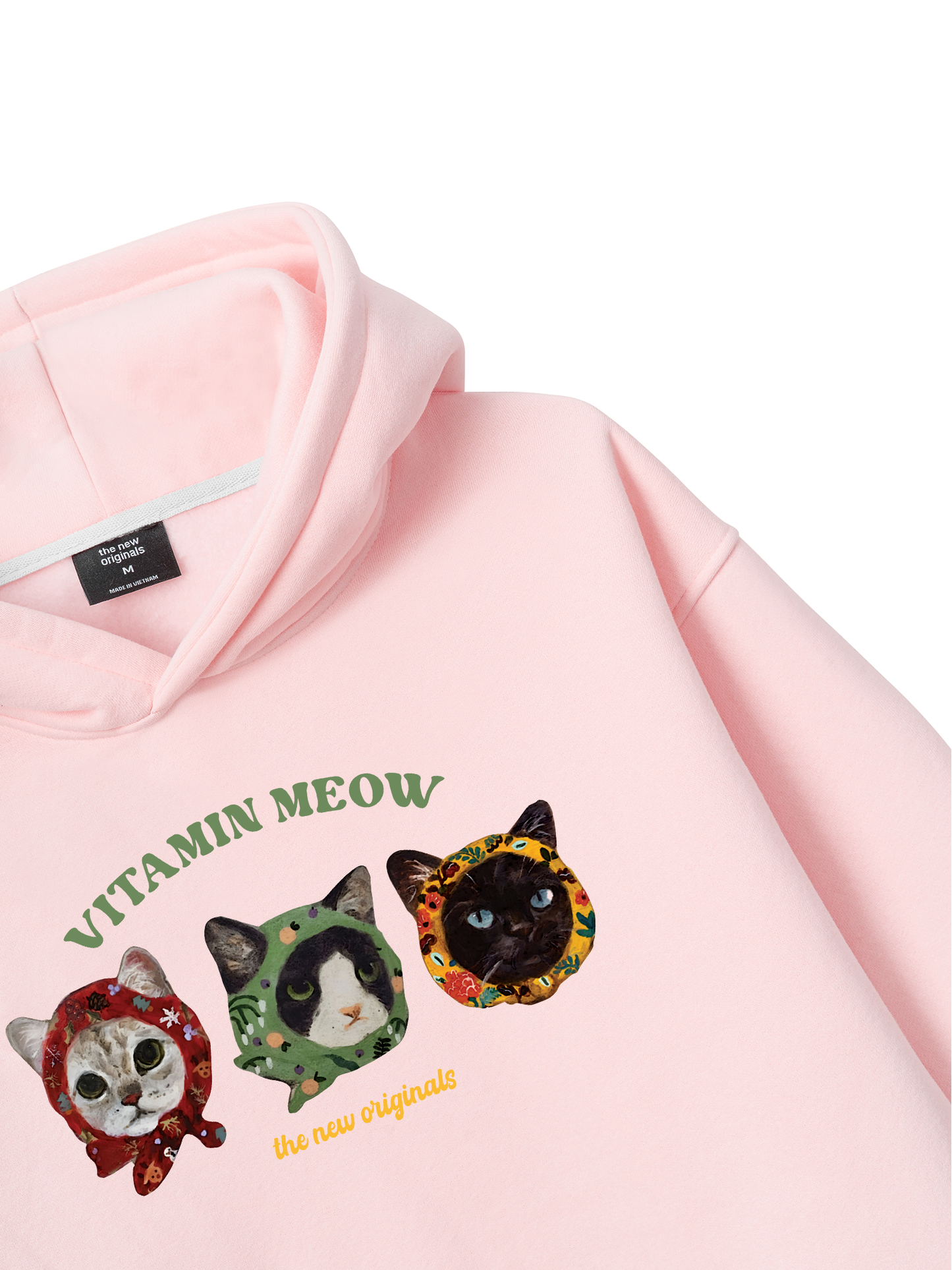 Áo Hoodie Nỉ Bông Vitamin Meow