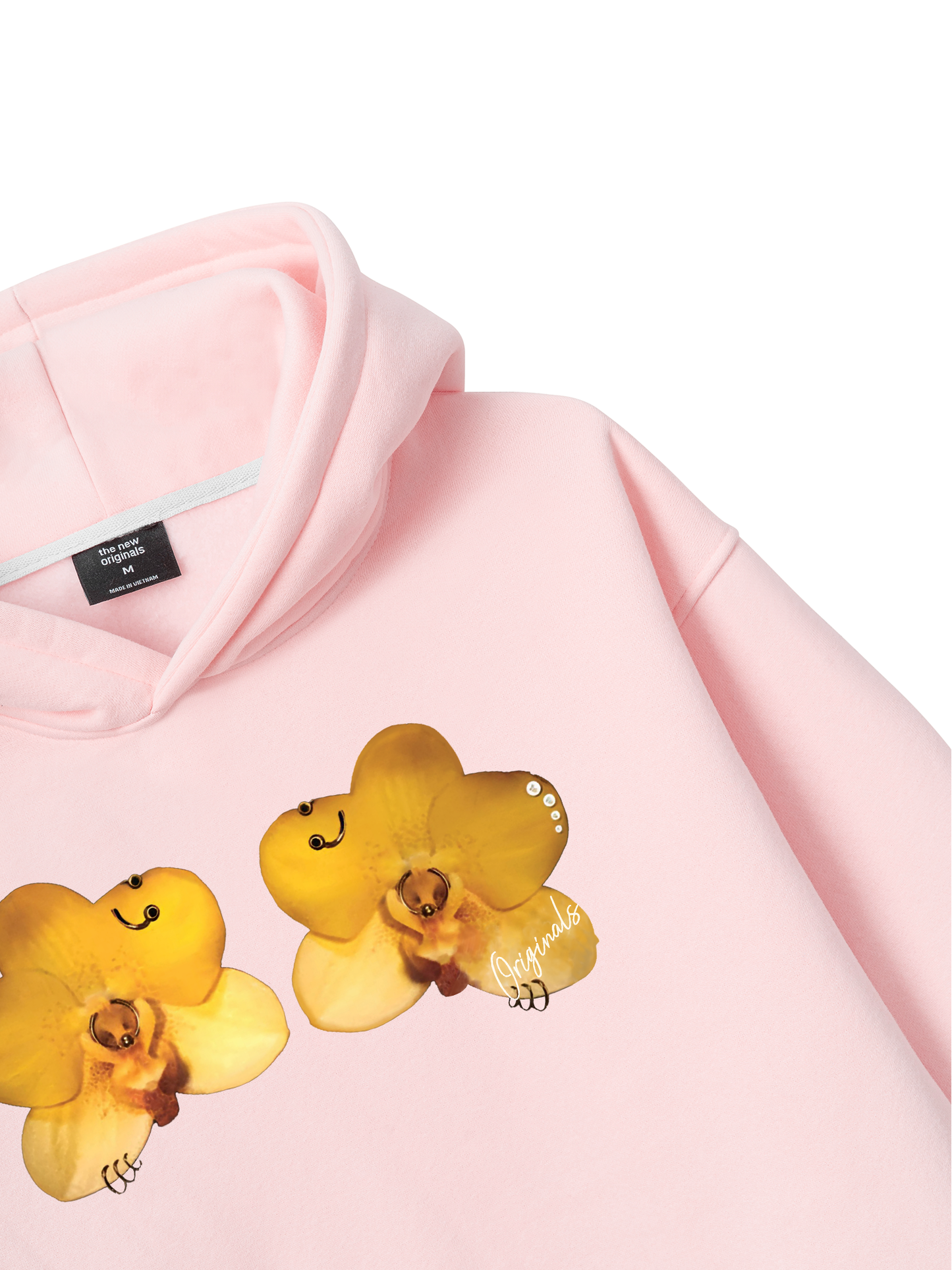 Flower Piercing Art Hoodie