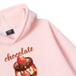 Áo Hoodie Nỉ Bông Strawberry Chocolate