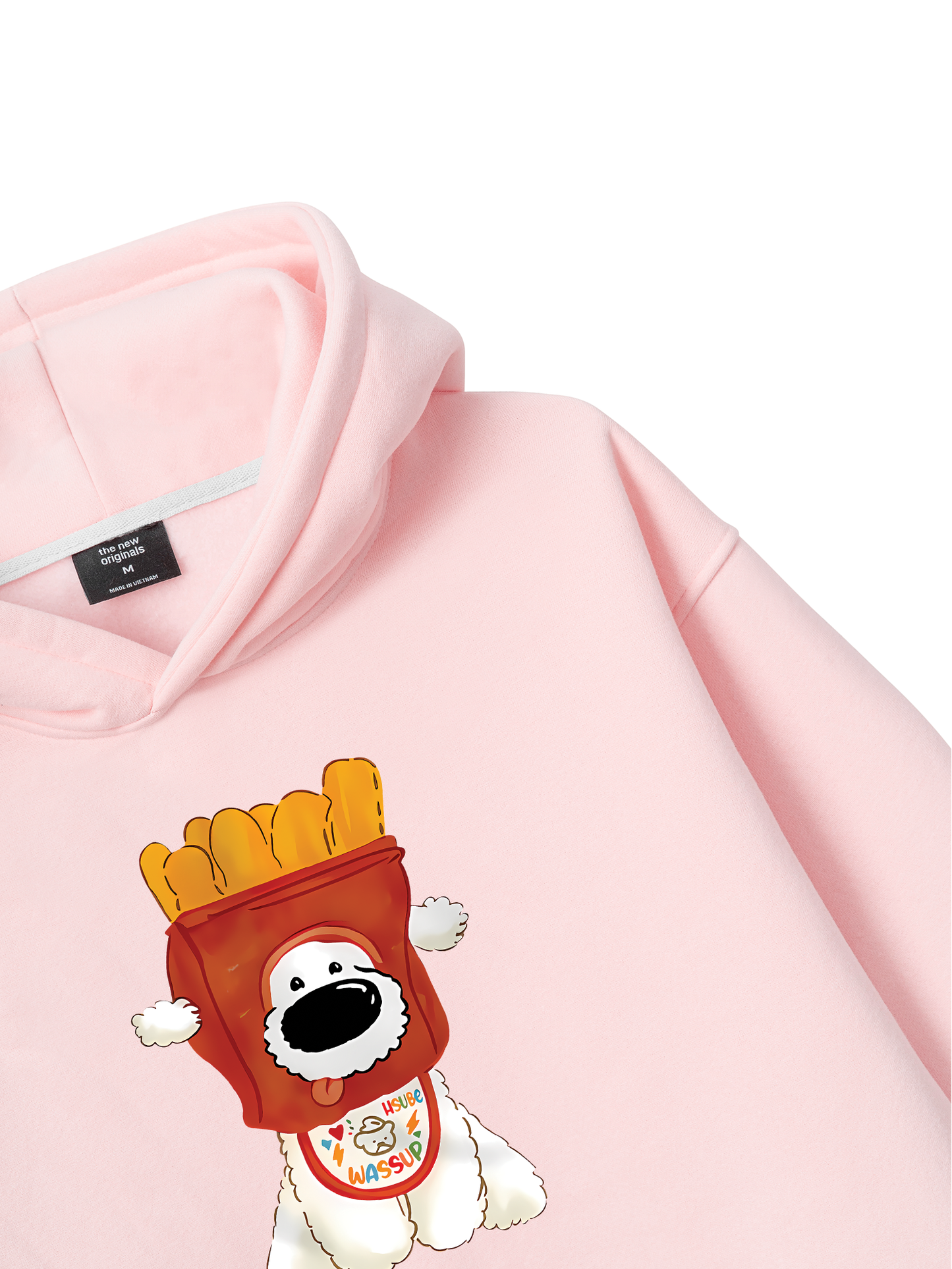 Áo Hoodie Nỉ Bông Sweet Pastry Cute Dog With Bread