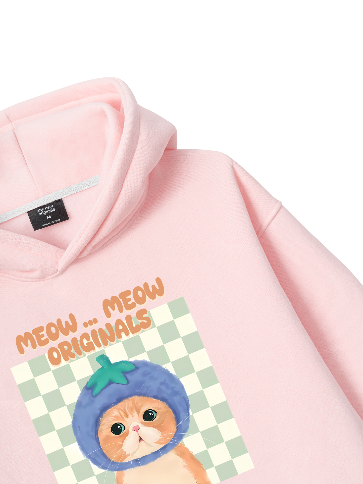 Áo Hoodie Nỉ Bông Animal Meow