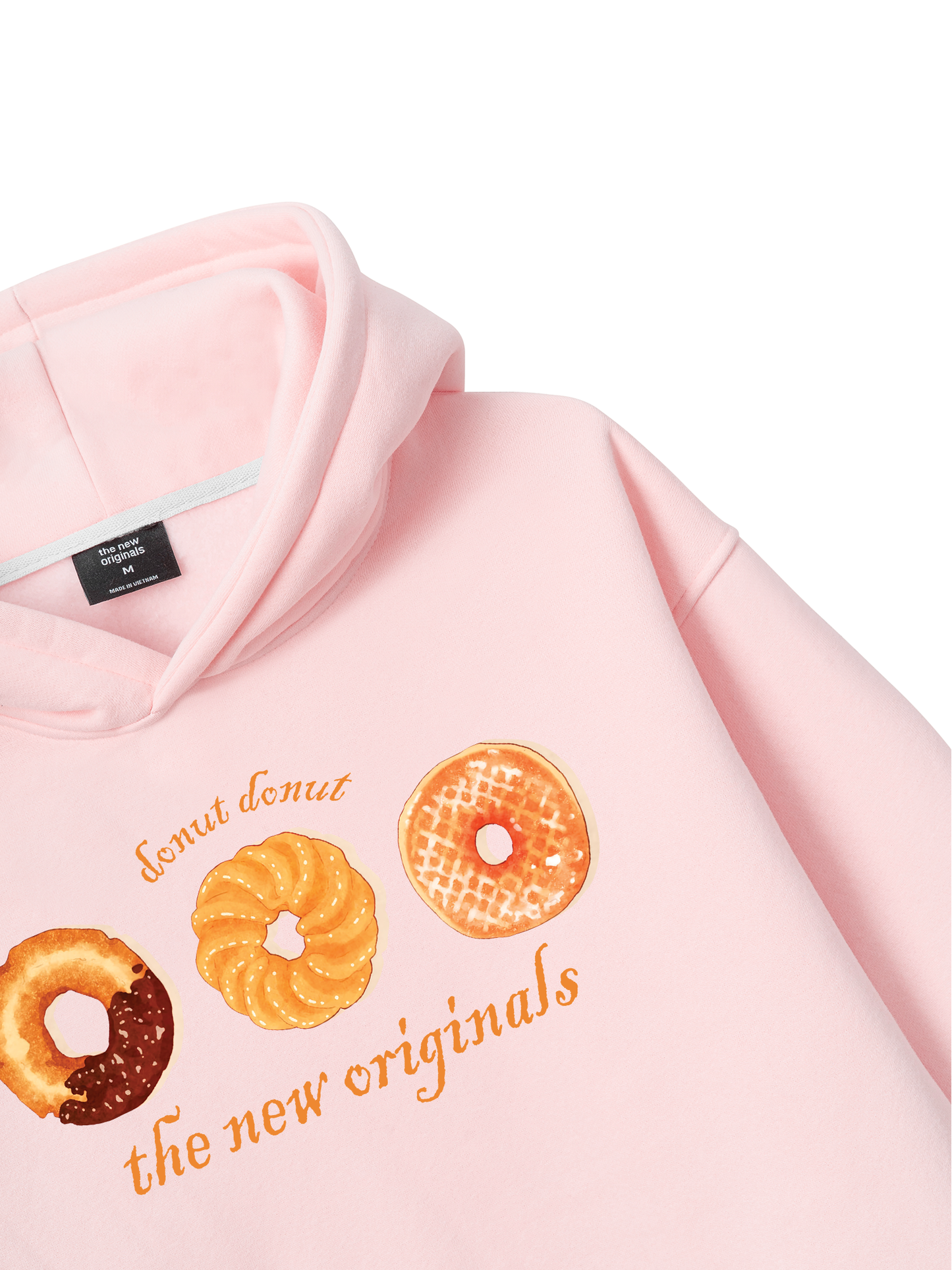 Áo Hoodie Nỉ Bông Donut