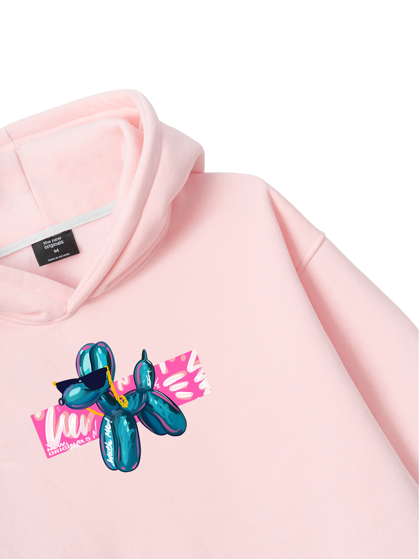 Balloon Dog Walk Me Hoodie