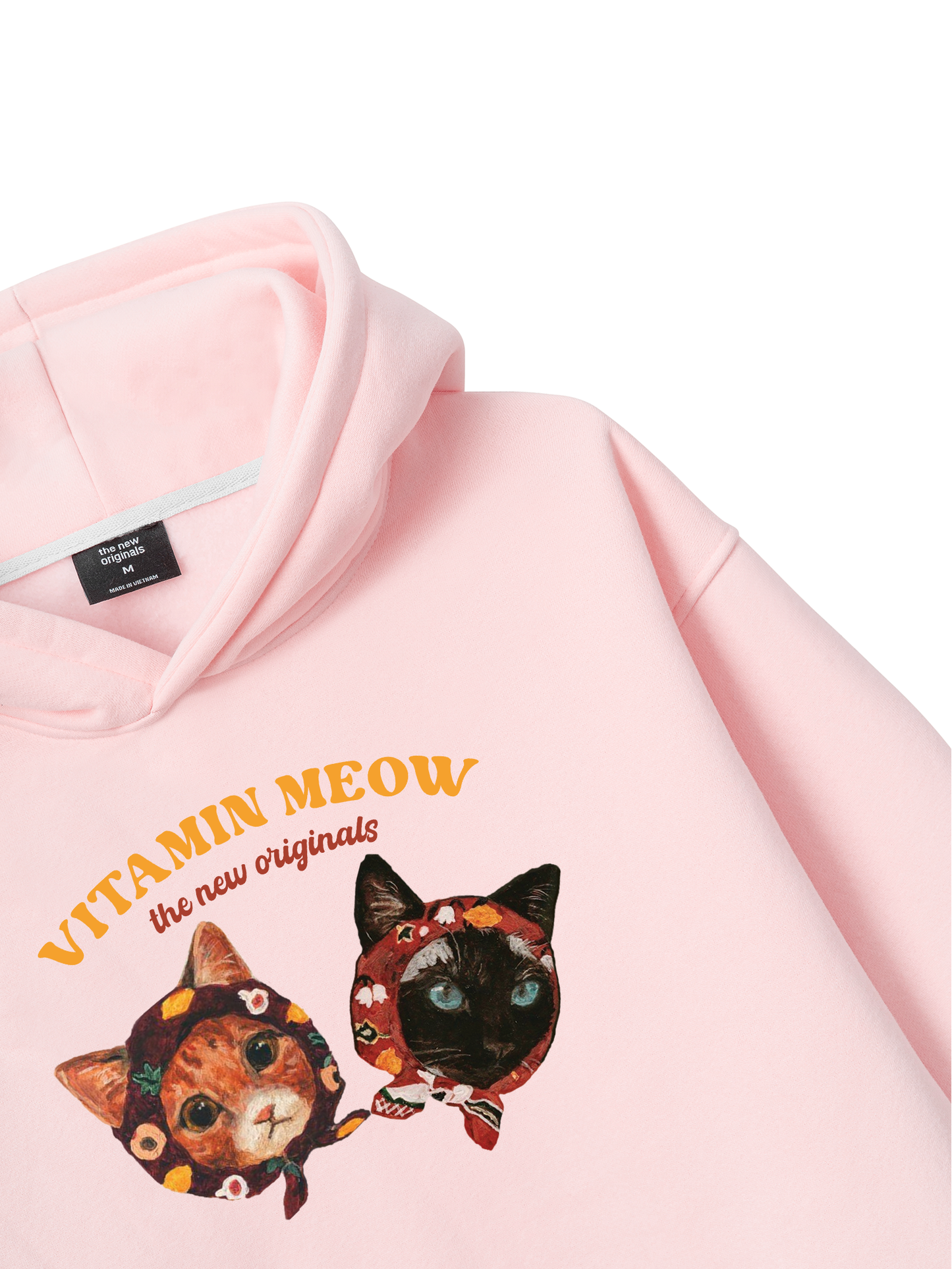Áo Hoodie Nỉ Bông Vitamin Meow