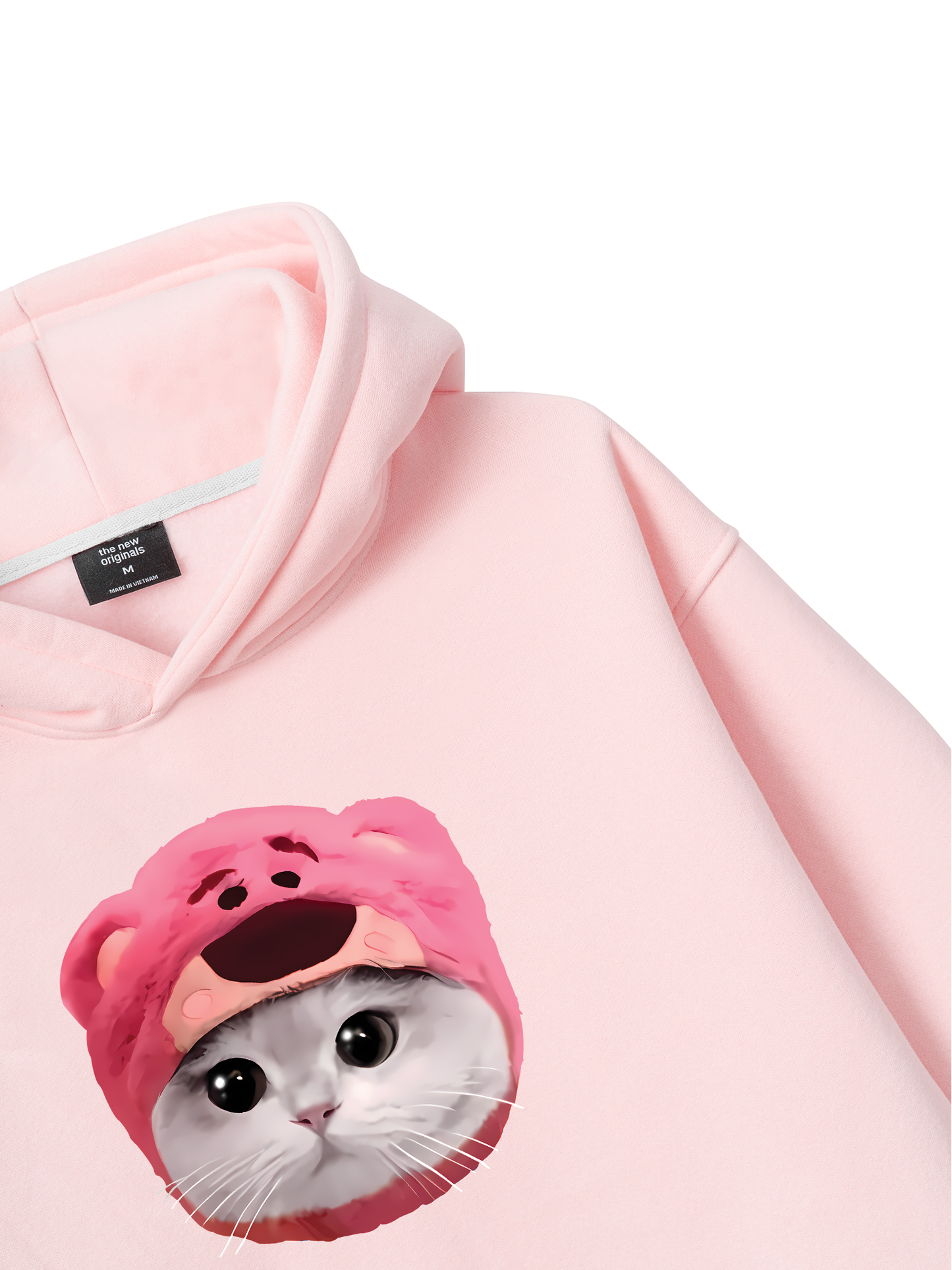 Animal Mood Pink Meow Hoodie