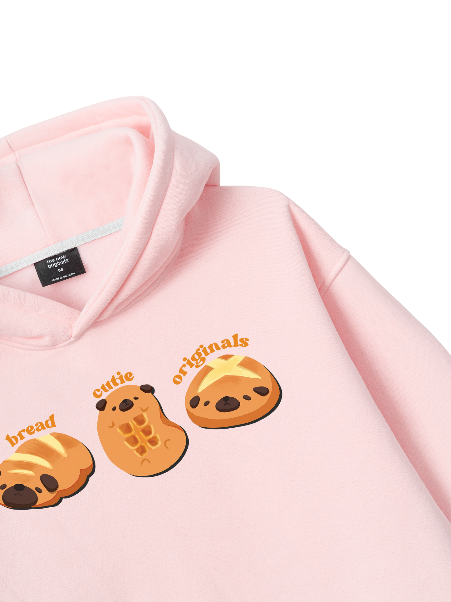 Áo Hoodie Nỉ Bông Cutie Bread